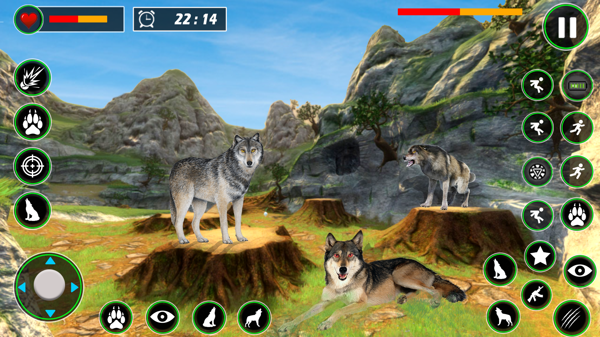 Ultimate Wolf Simulator Game Game Screenshot