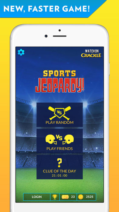 Screenshot of Sports Jeopardy! - Quiz game for fans of football, basketball, baseball, golf and more