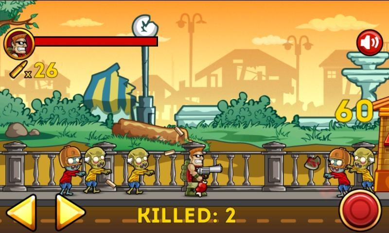 Zombie War: Life or death Game Screenshot