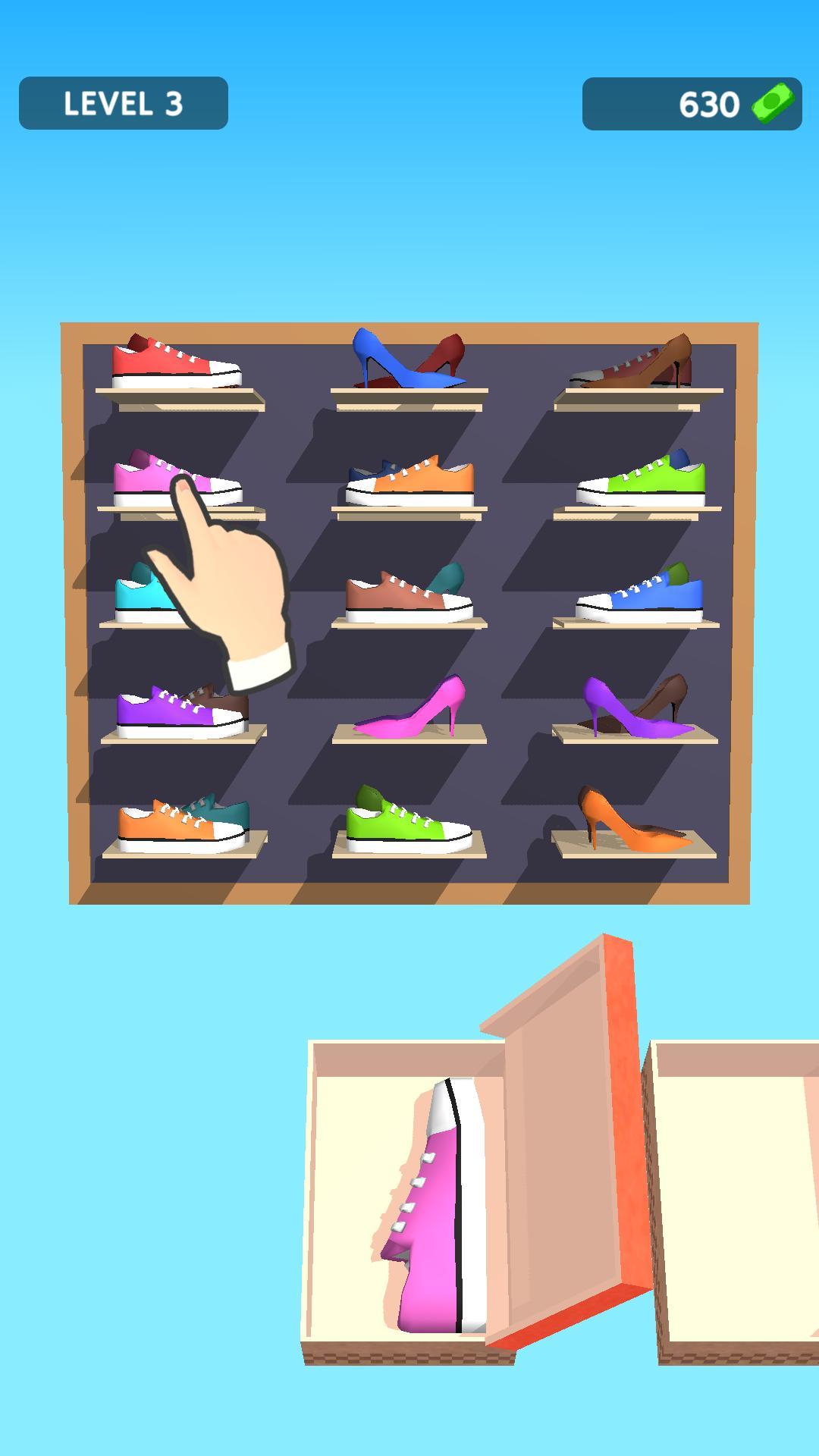 Shoes Match Game Screenshot