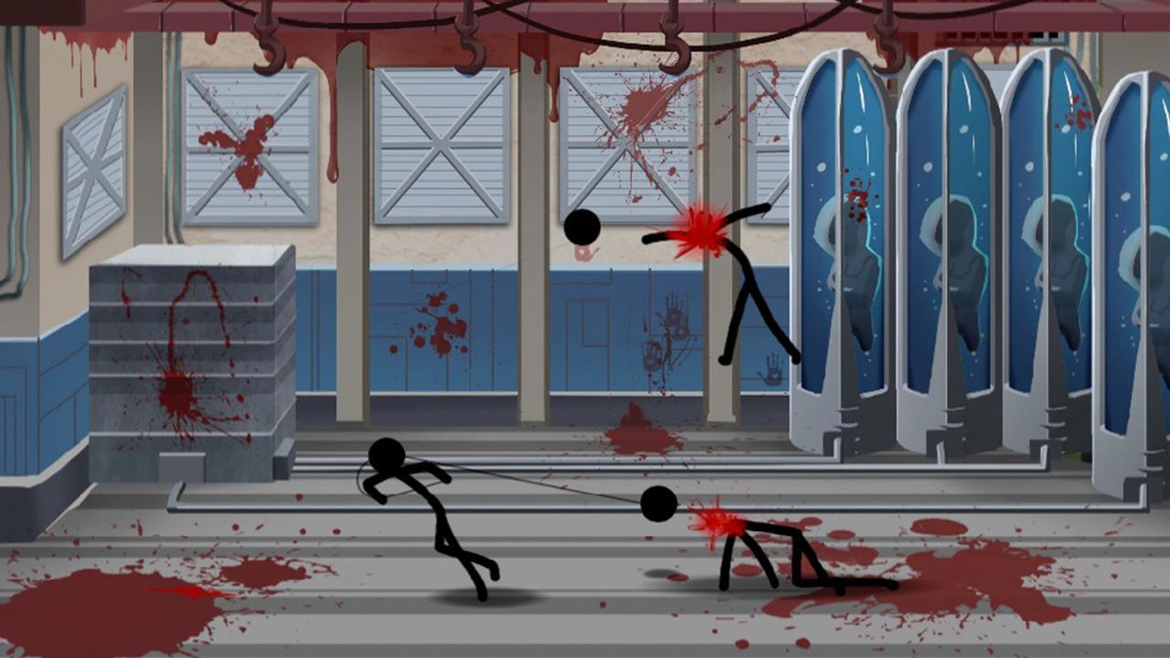 Screenshot 1 of Stickman 게임 미친 실험실 1.1