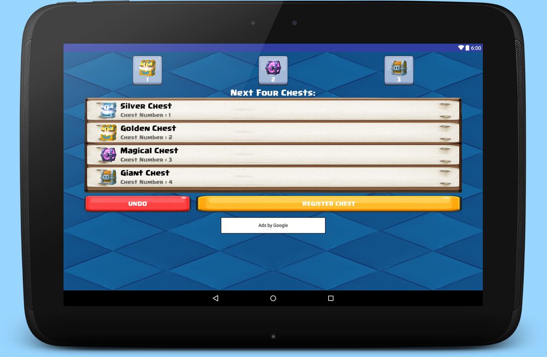 Chest Tracker screenshot game