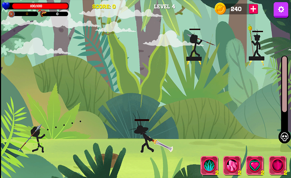 Screenshot of Arroz Fury