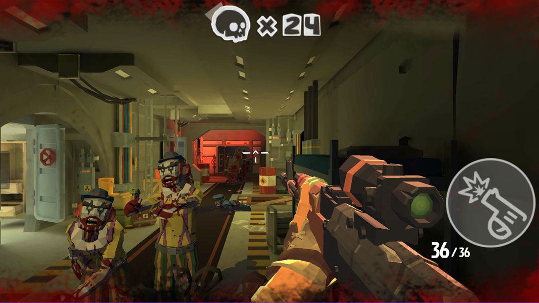 Zombie War: Rules of Survival 게임 스크린 샷