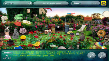 Hidden Objects: Secret World Gardens Seek & Find Game Screenshot