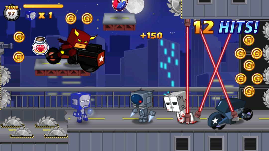 AVENGER-X screenshot game