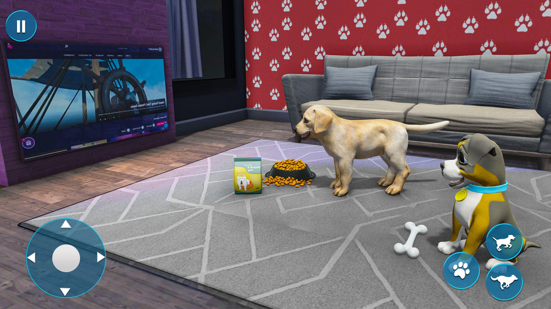 My Dog: Pet Dog Game Simulator - Gameplay Part 1 (iOS, Android) 