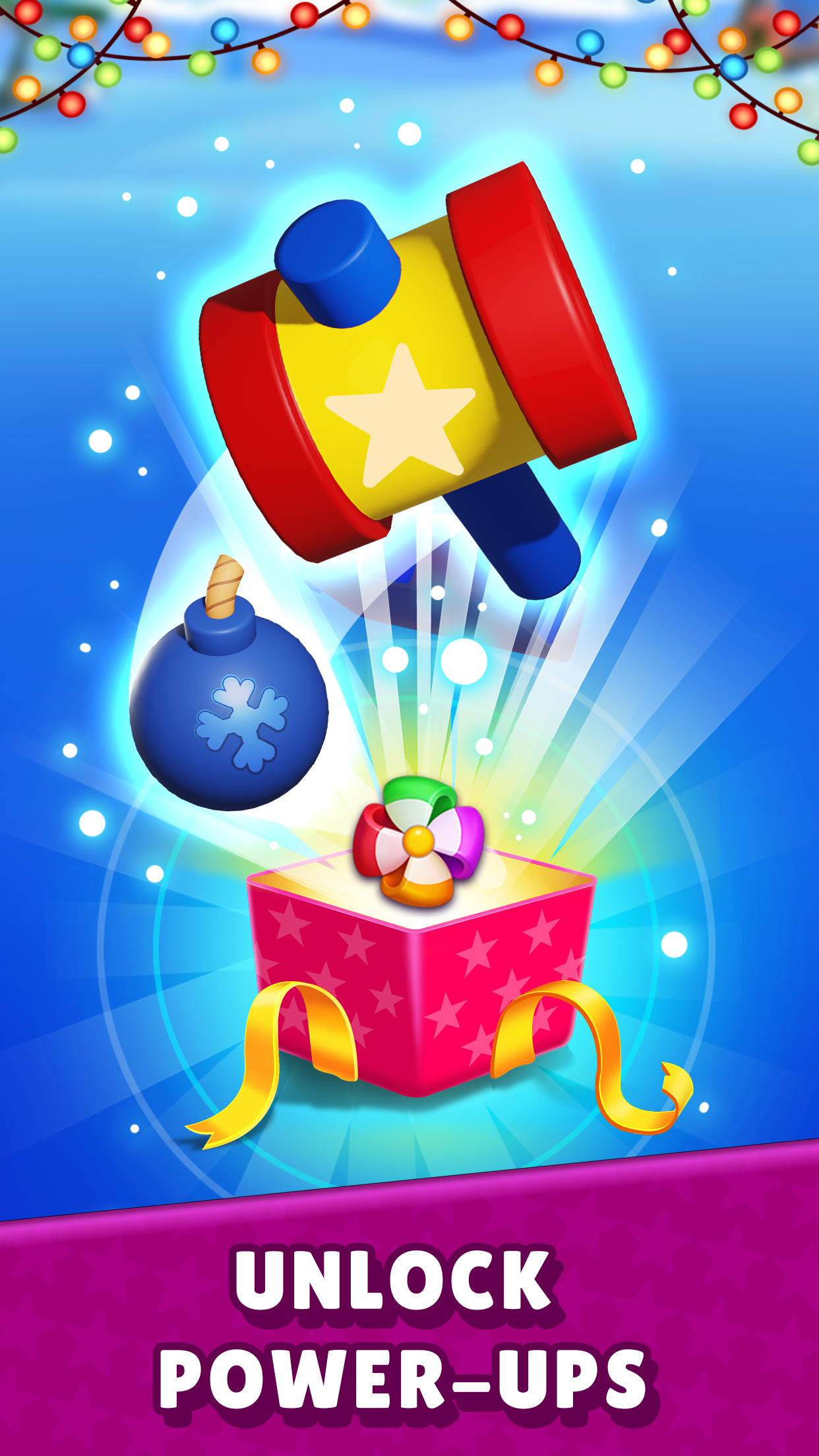 Merge to Santa: Fun Merge Game Screenshot
