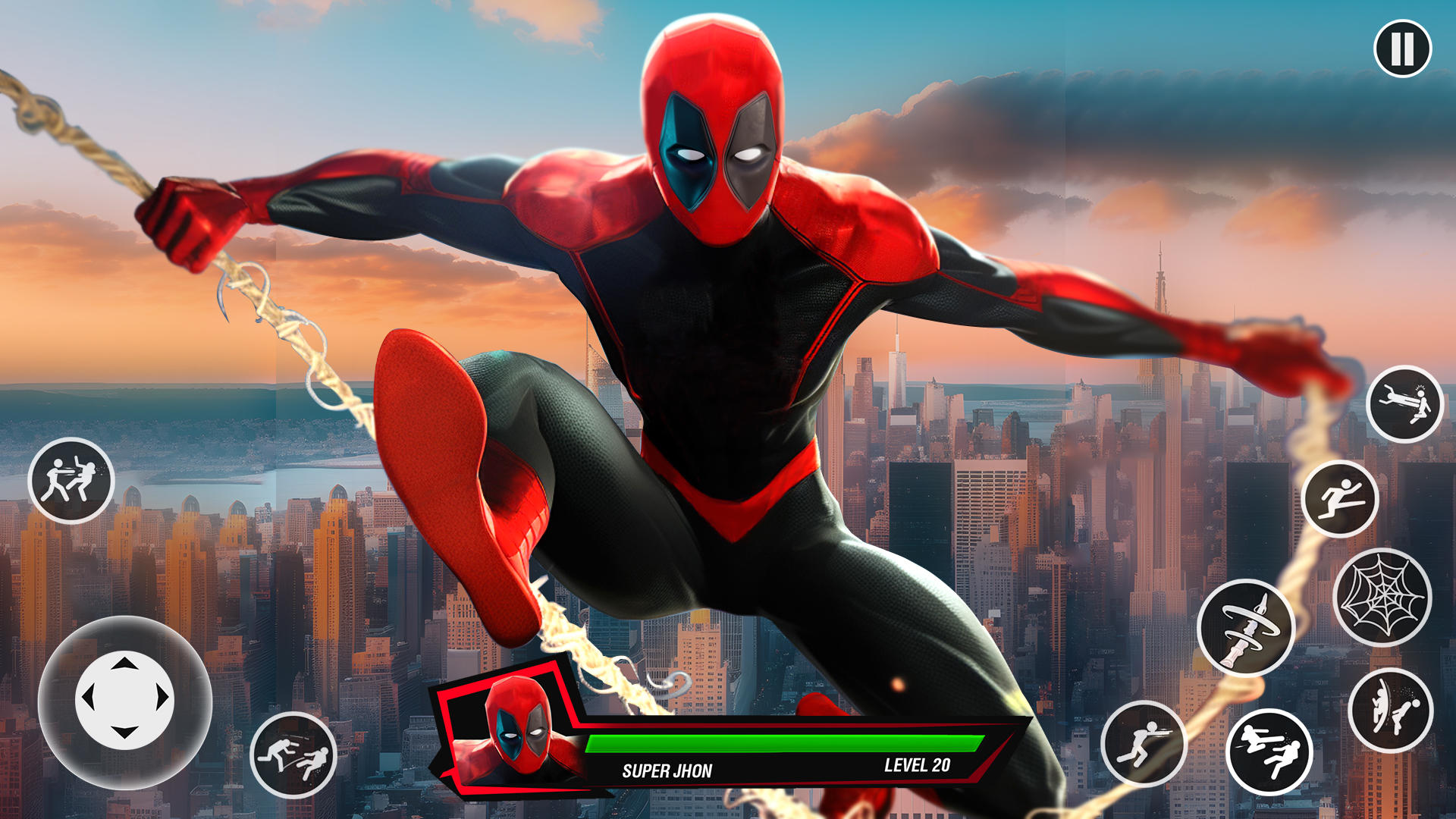 Screenshot 1 of Game Pahlawan Kejahatan Spider Fighter 1.0.0