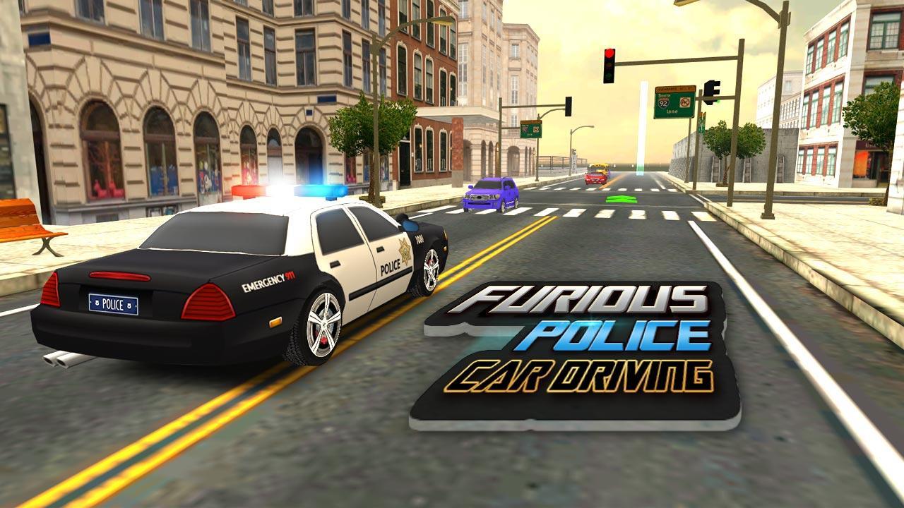 Screenshot 1 of Simulador de conducción de coches de policía 1.5