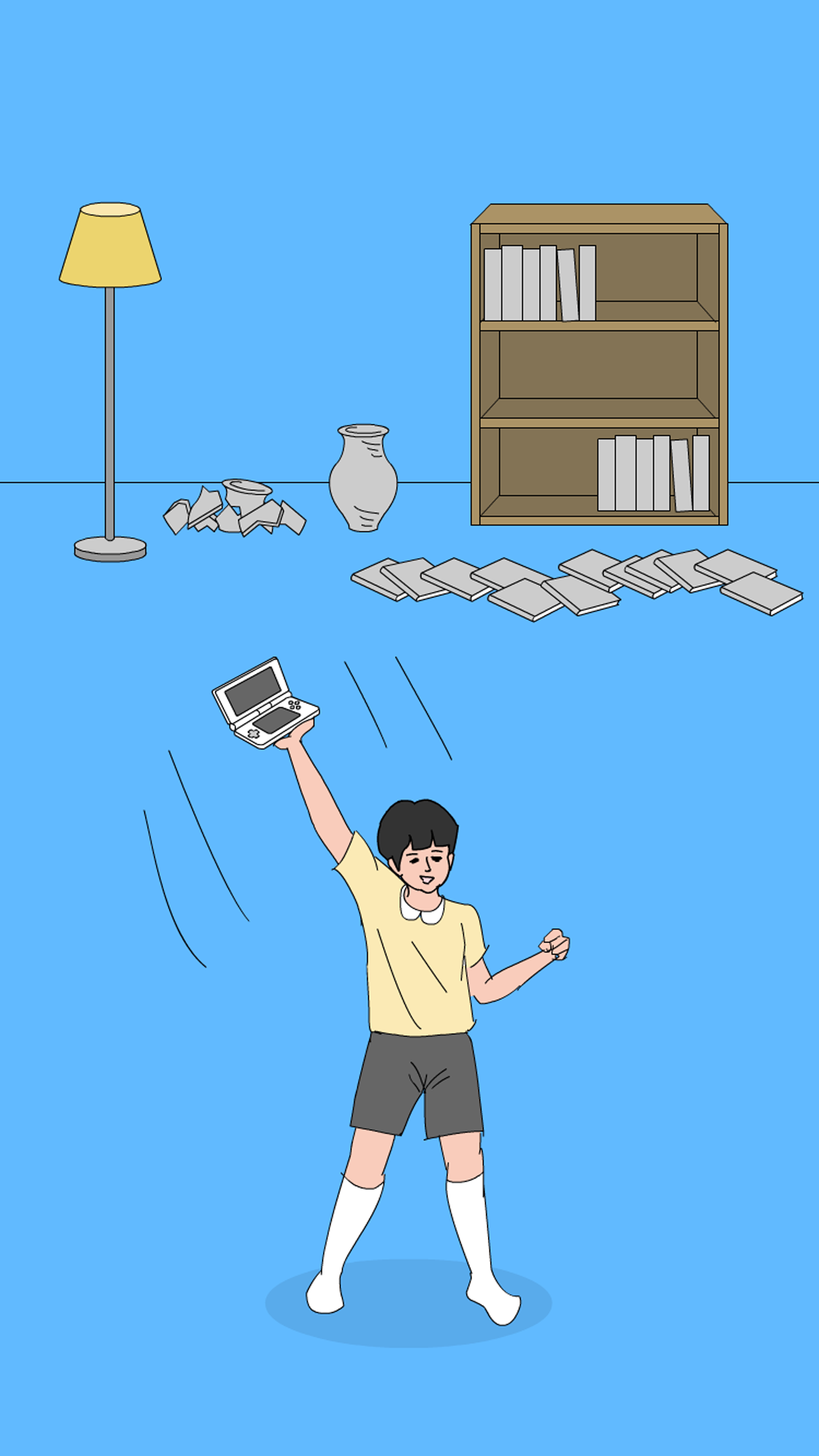 Hidden my game by mom Game Screenshot