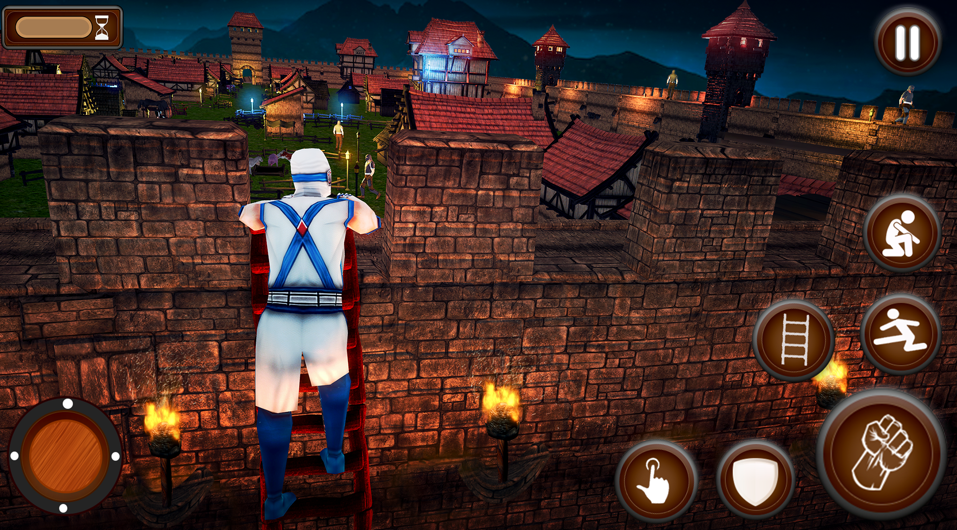 Screenshot 1 of गांव चोर डकैती सिम्युलेटर खेल 2