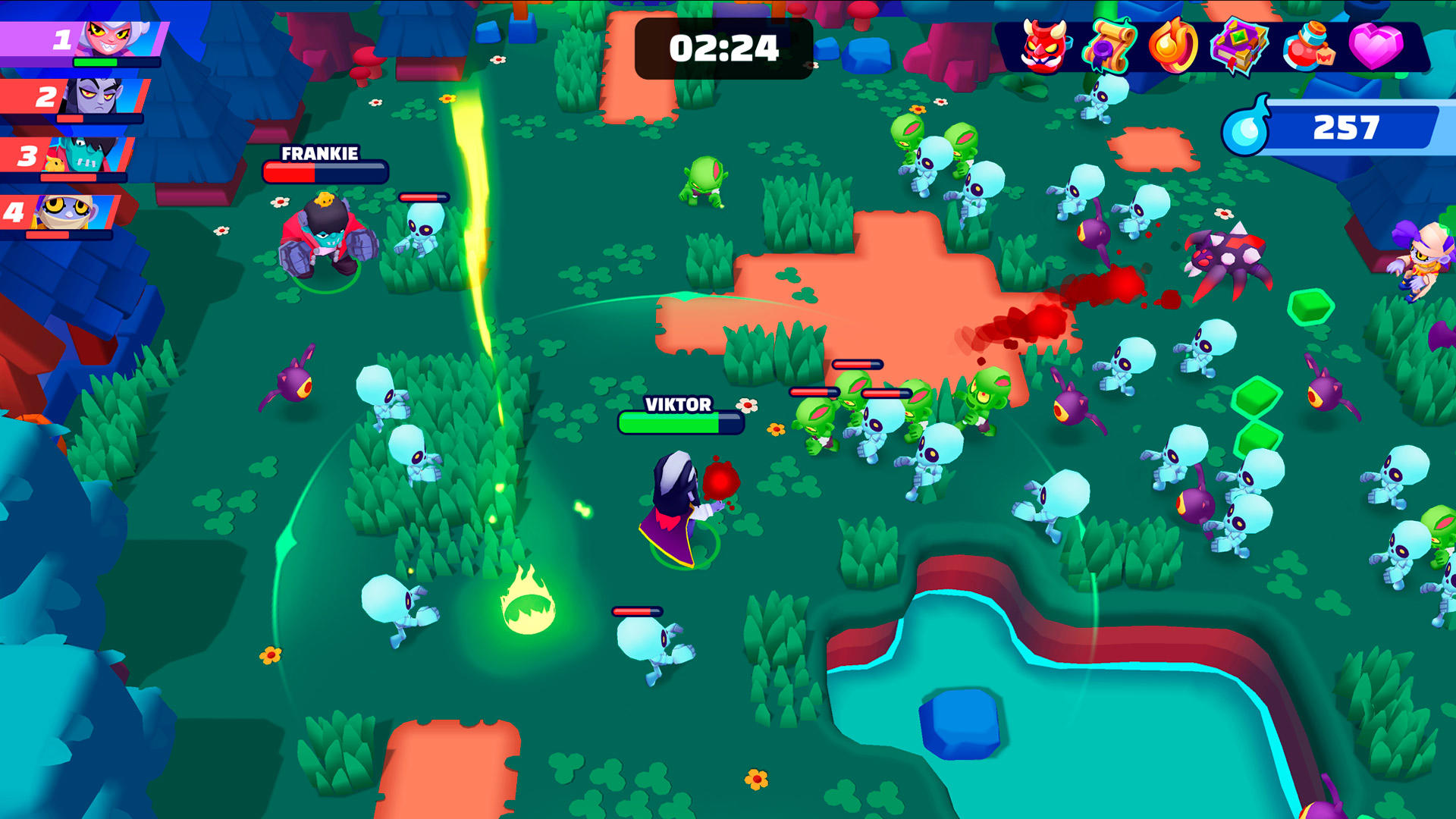 Monster Survivors - PvP Game Game Screenshot