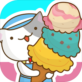 Cat ice cream shop