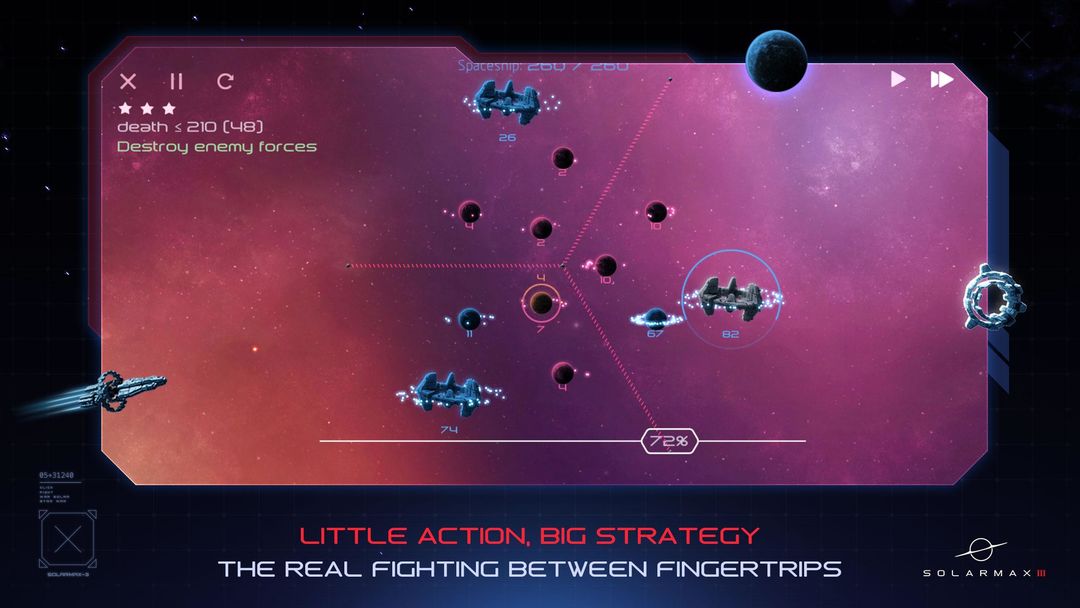 Solarmax3 screenshot game