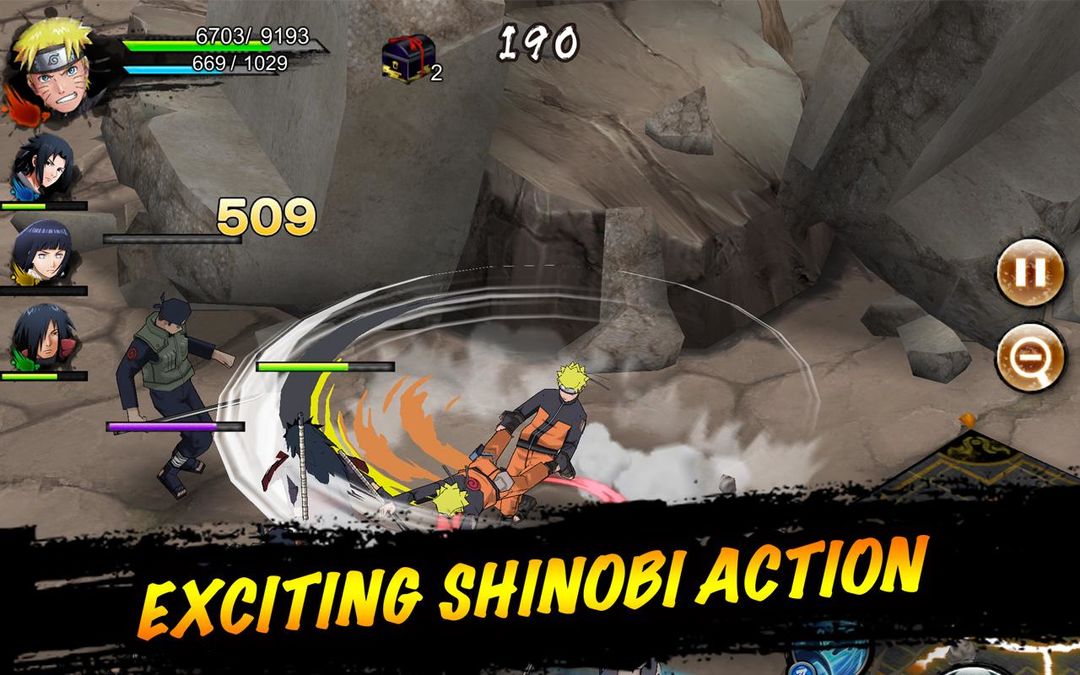 NARUTO X BORUTO NINJA VOLTAGE ภาพหน้าจอเกม