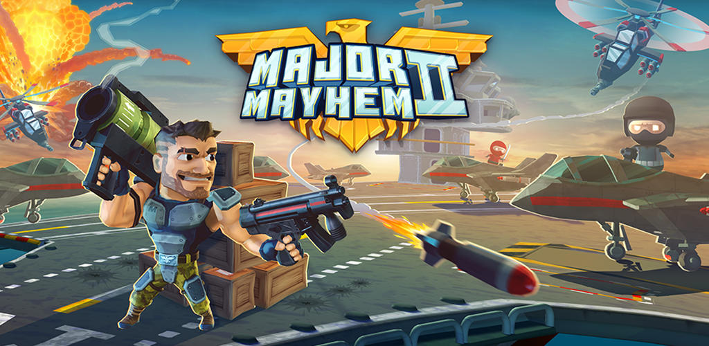 Banner of Major Mayhem 2: แอคชั่นชูตเตอร์ 1.205.2024011903