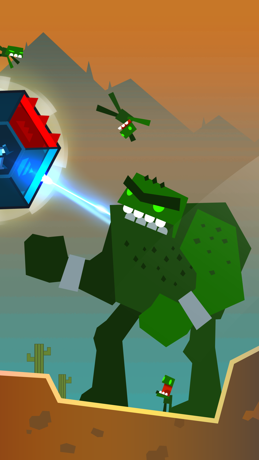 Downhill Smash Game Screenshot