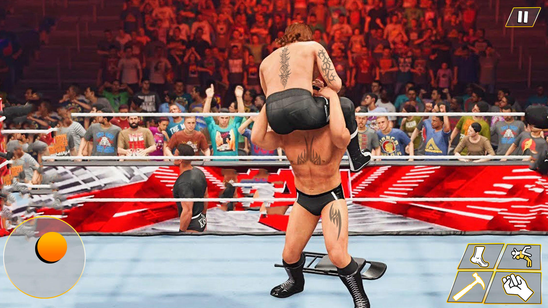 Wrestling Mayhem Rumble Fight Game Screenshot