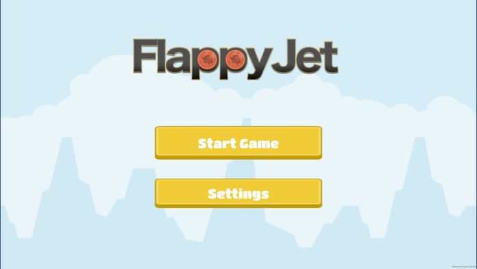 Flappy Jet? Flappy Jet! Game Screenshot