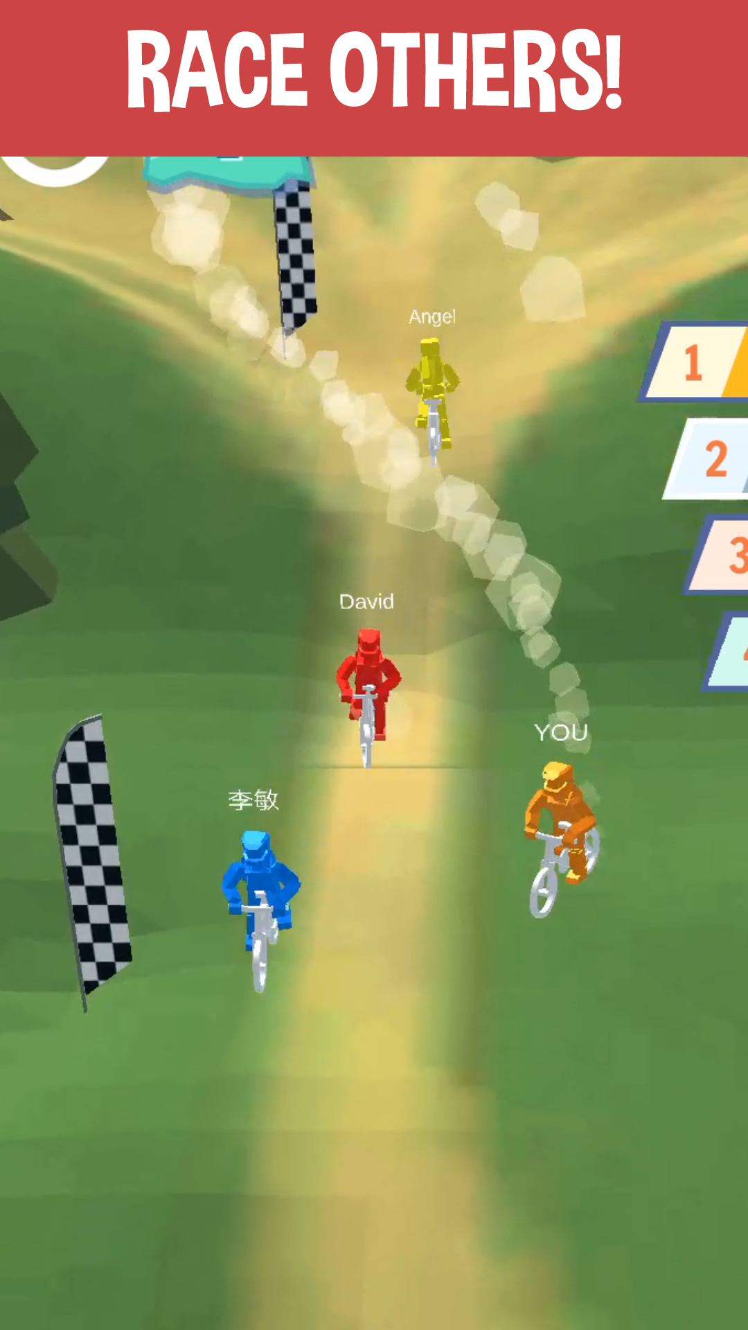 Screenshot of Hill Down Race