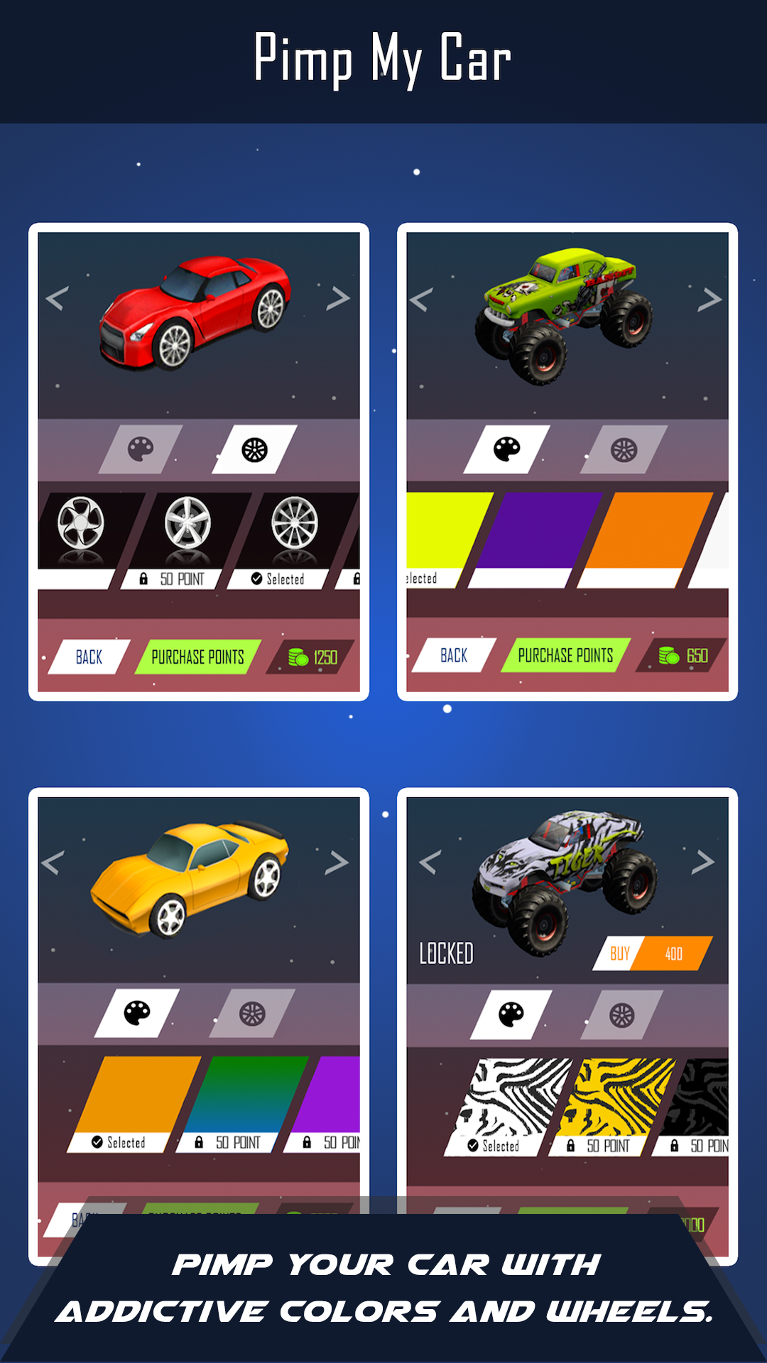 Screenshot of Crazy Road - Drift Racing Game