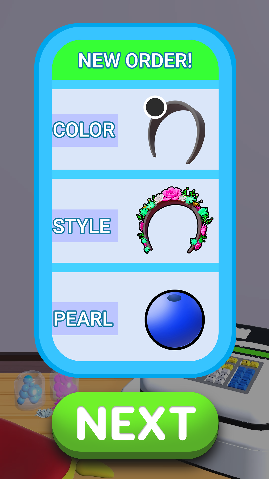 Cuplikan Layar Game DIY HairBand