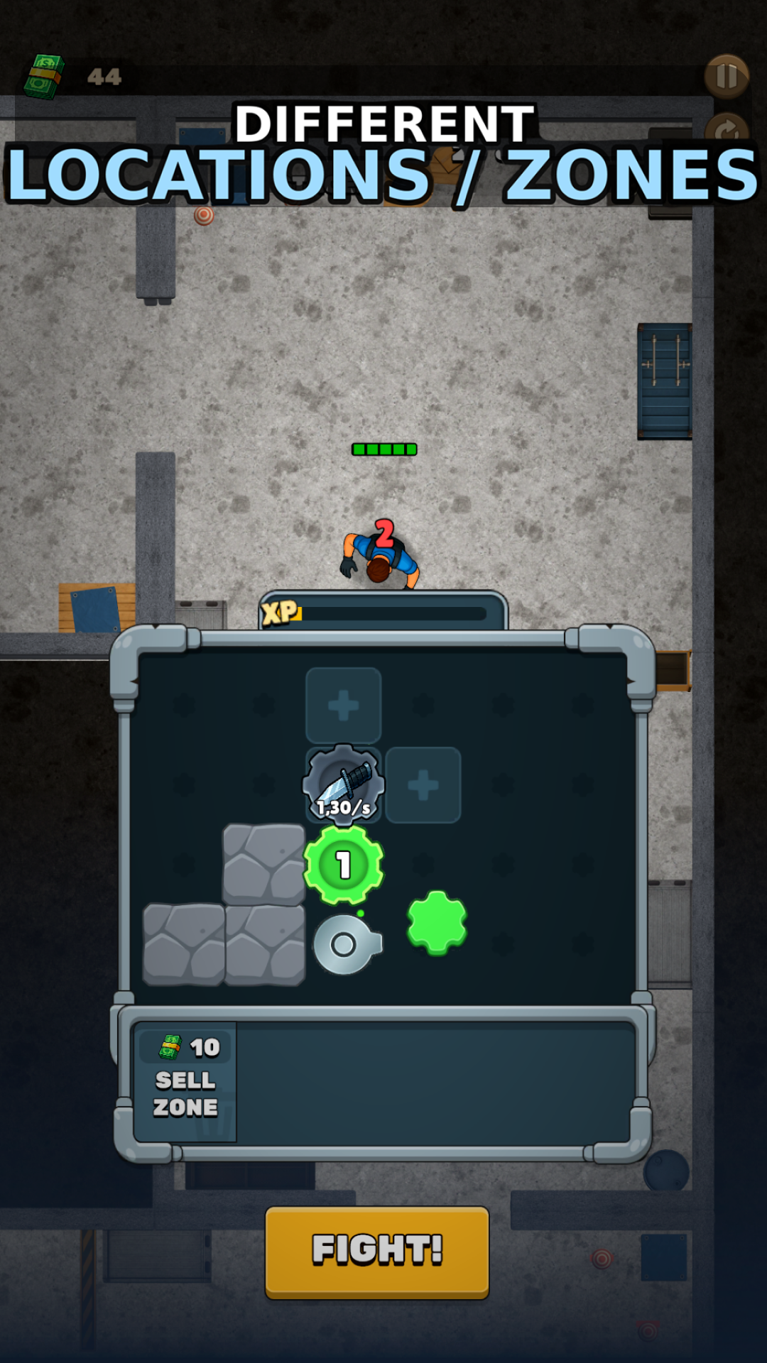 Gear Wars Game Screenshot