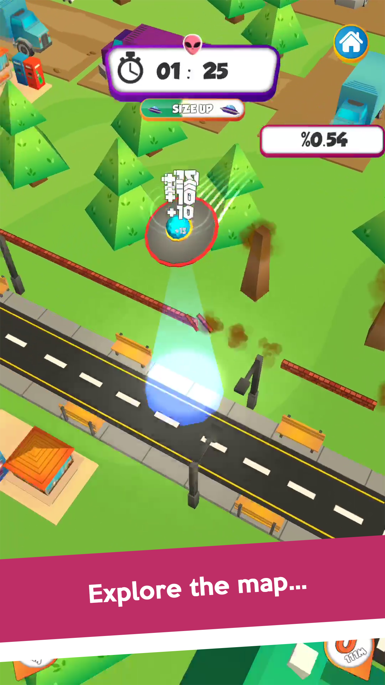 Screenshot 1 of UFO.io: Multiplayer-Spiel 