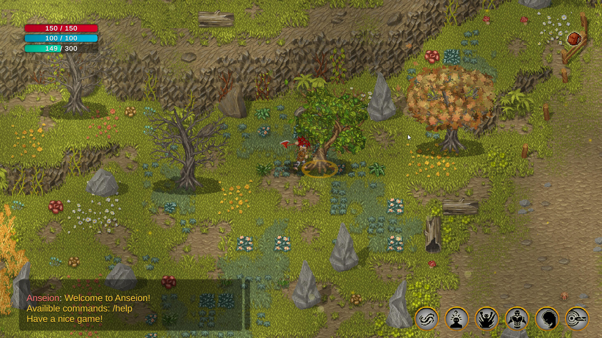 Screenshot of Anseion - Fantasy MMORPG