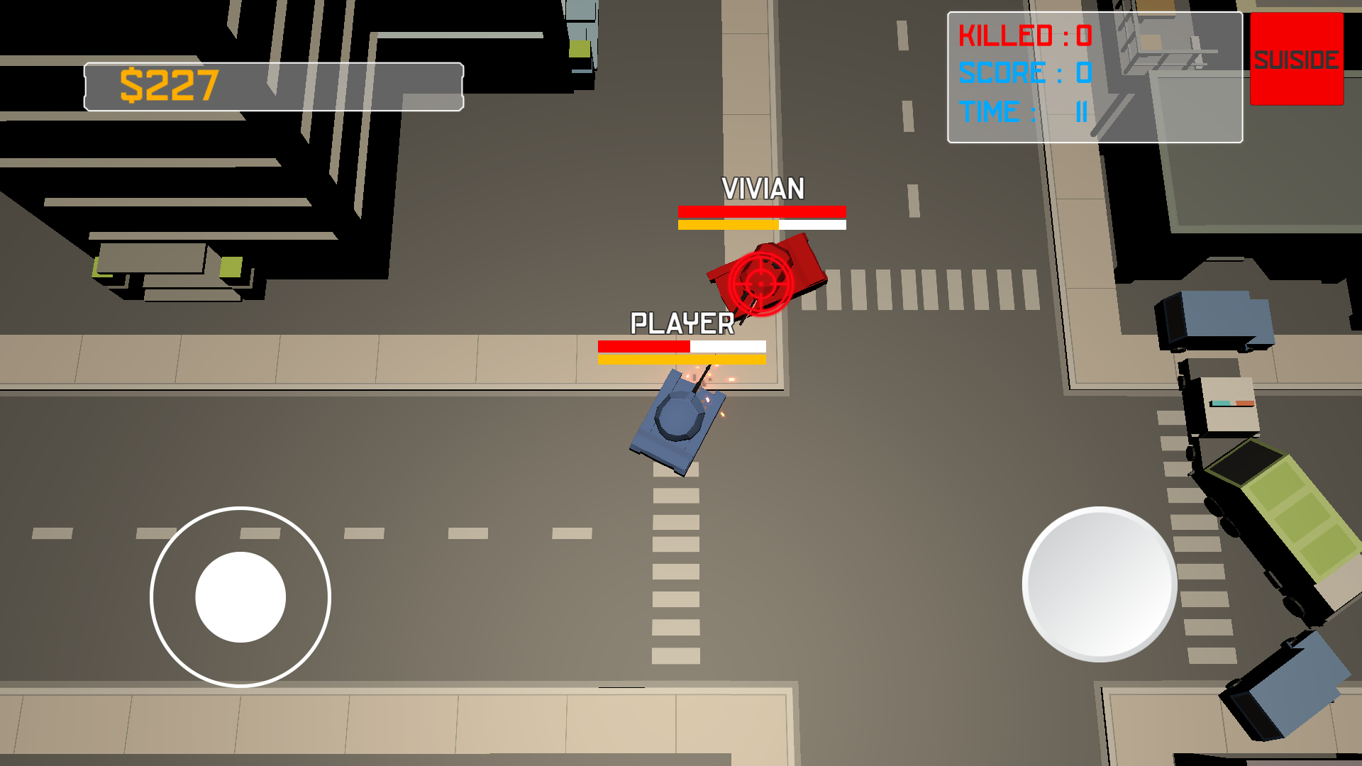 Cuplikan Layar Game Mobile Tanks