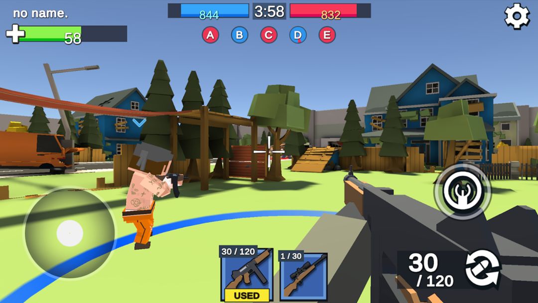 Screenshot of Battle Gun 3D - Pixel Shooter