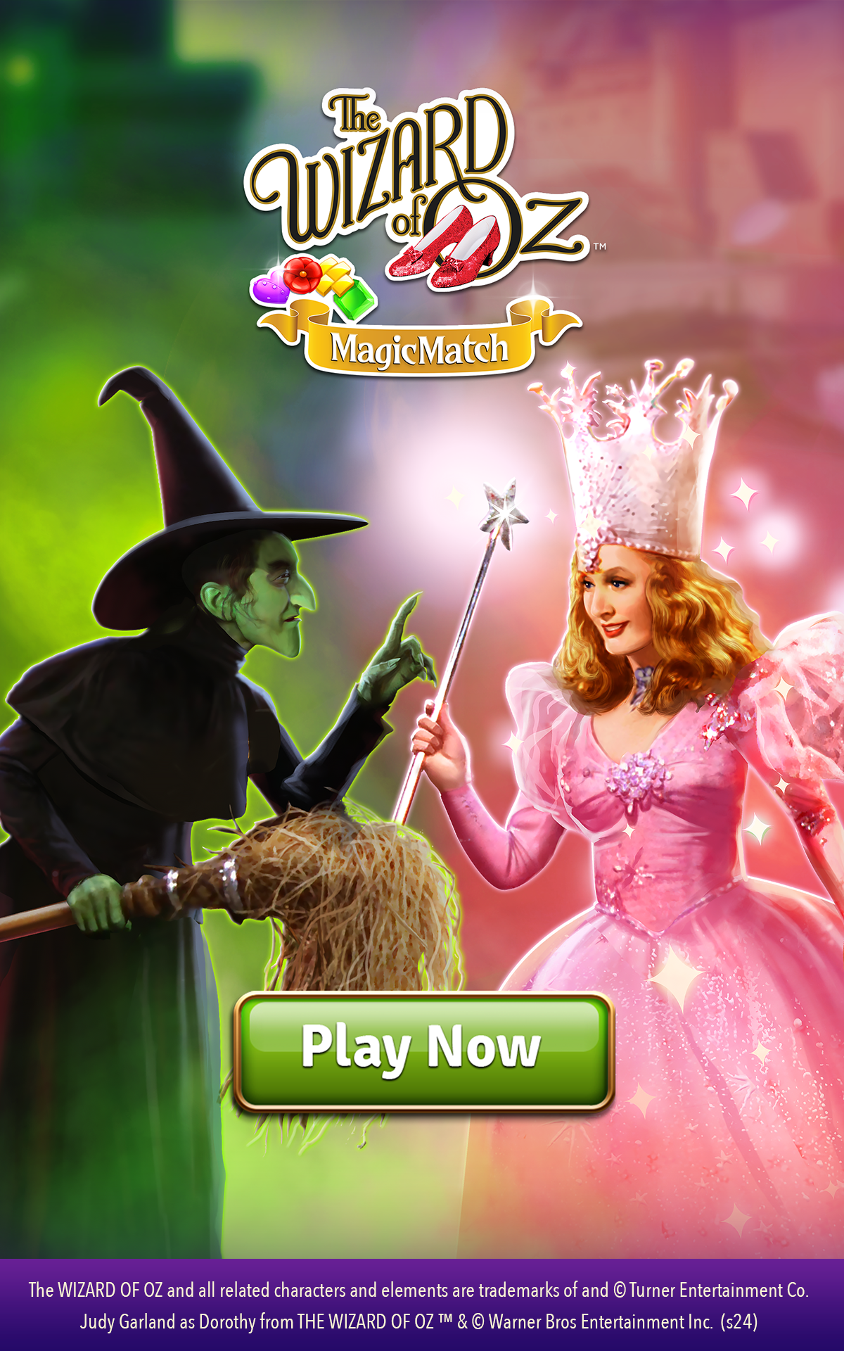 Cuplikan Layar Game The Wizard of Oz Magic Match 3