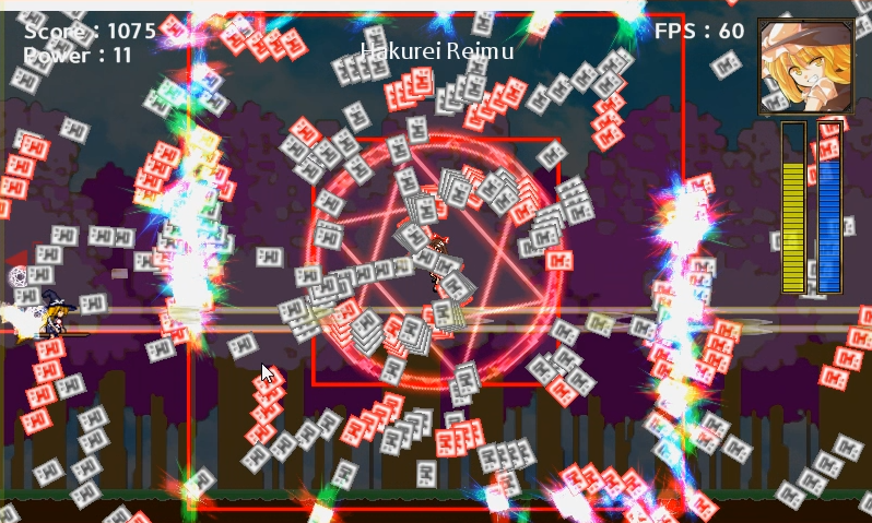 Cuplikan Layar Game [東方] Marisa Quest