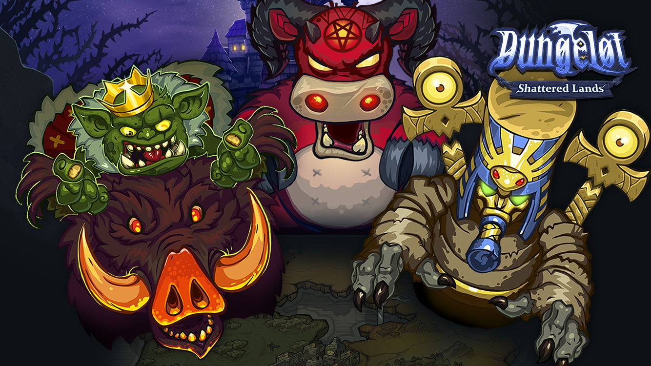 Dungelot Shattered Lands Game Screenshot