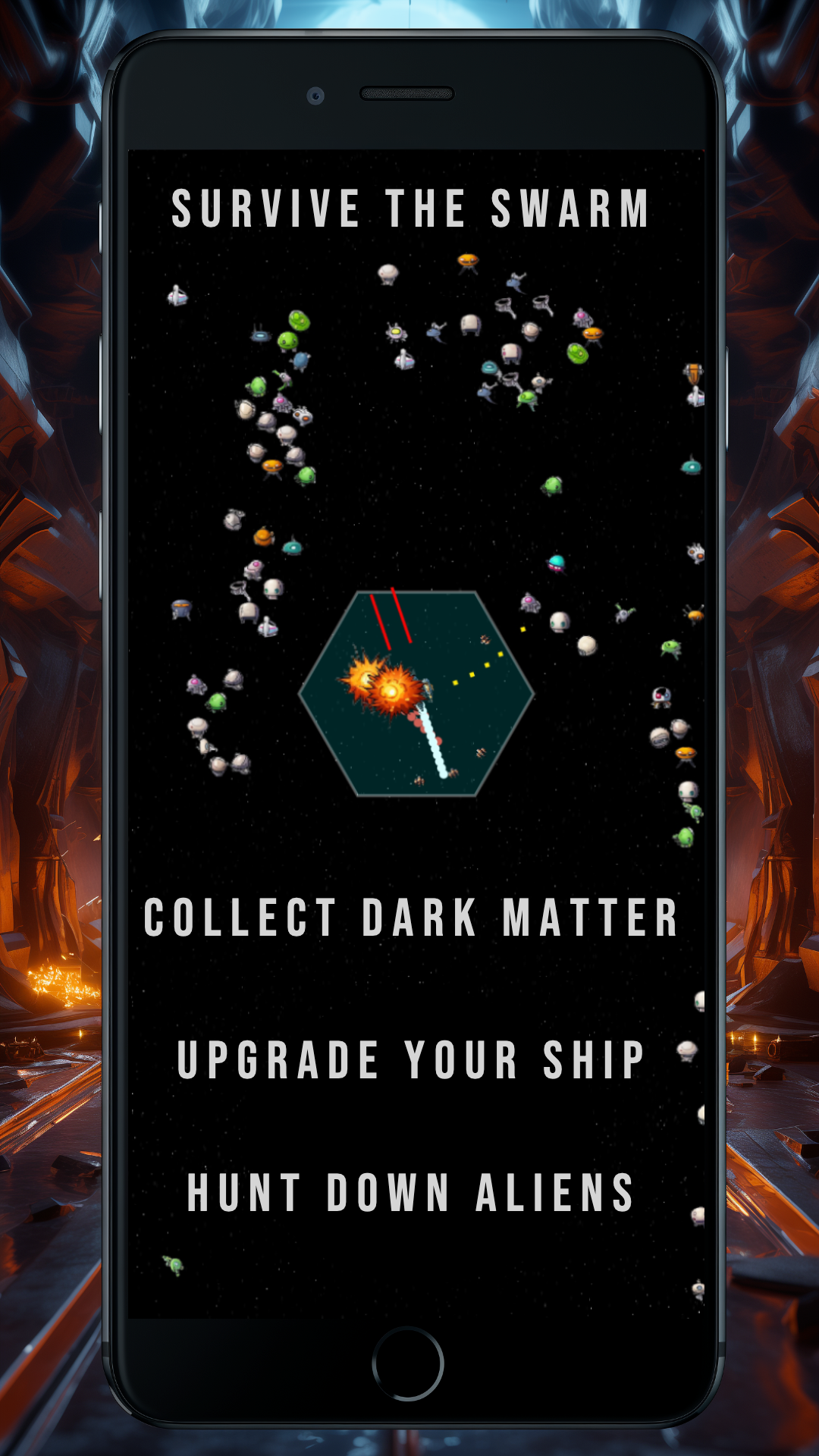 Screenshot of Space Survivors