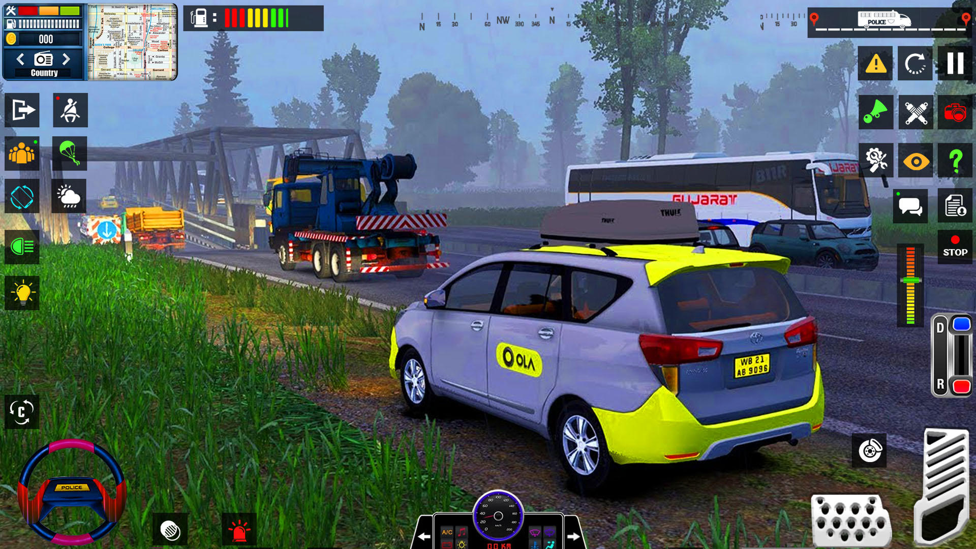 US Taxi Game 2023: Taxi Games Game Screenshot