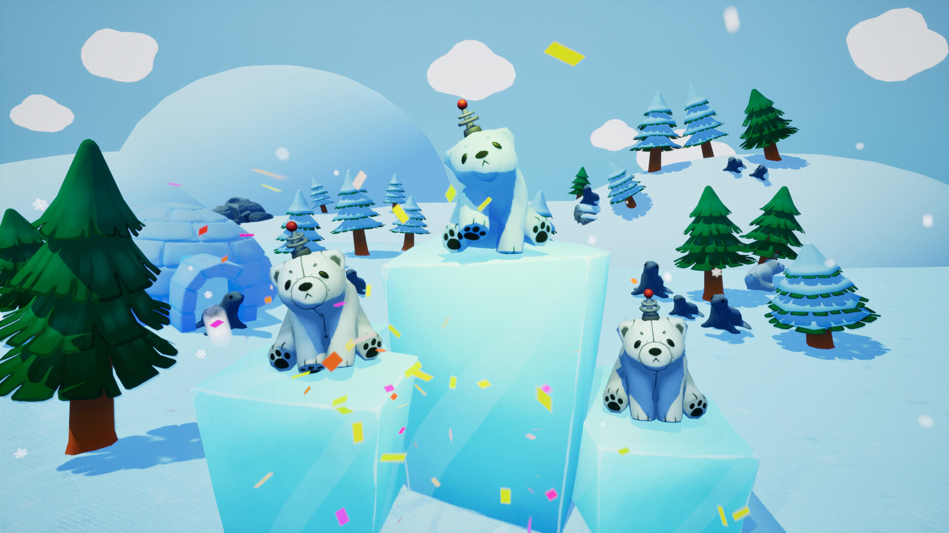 Screenshot of Sliding Bears