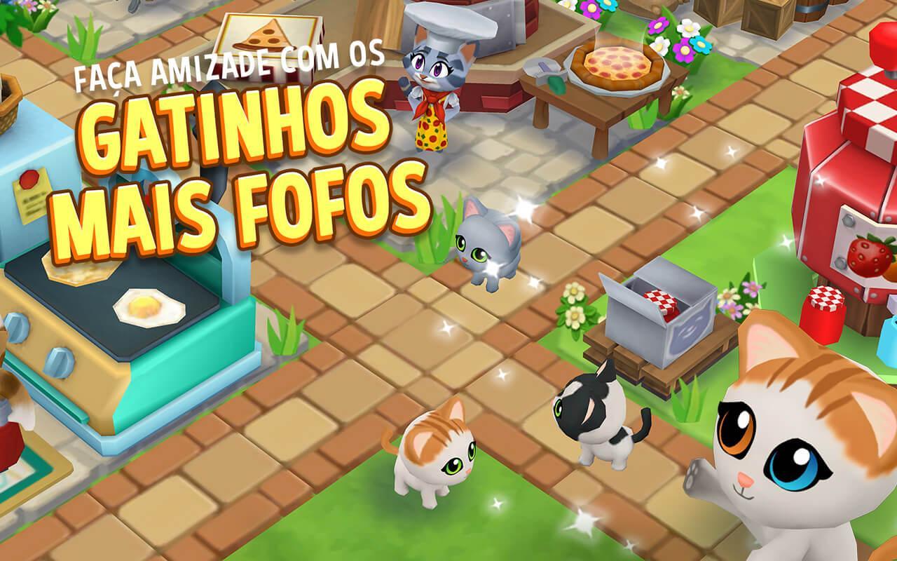 Captura de Tela do Jogo Kitty City