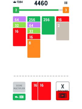 2048 Zen Cards Game Screenshot