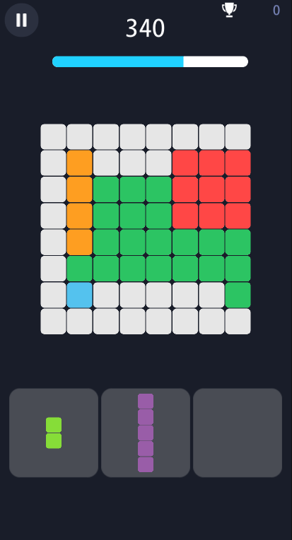 Screenshot of BlockPuzzle