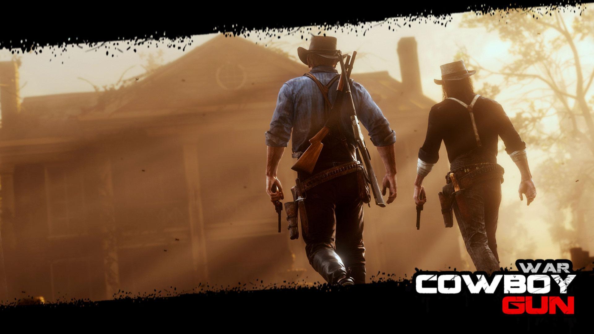 Cowboy Gun War Game Screenshot