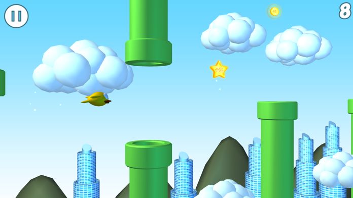 Tweety High Fly 3D Game Screenshot