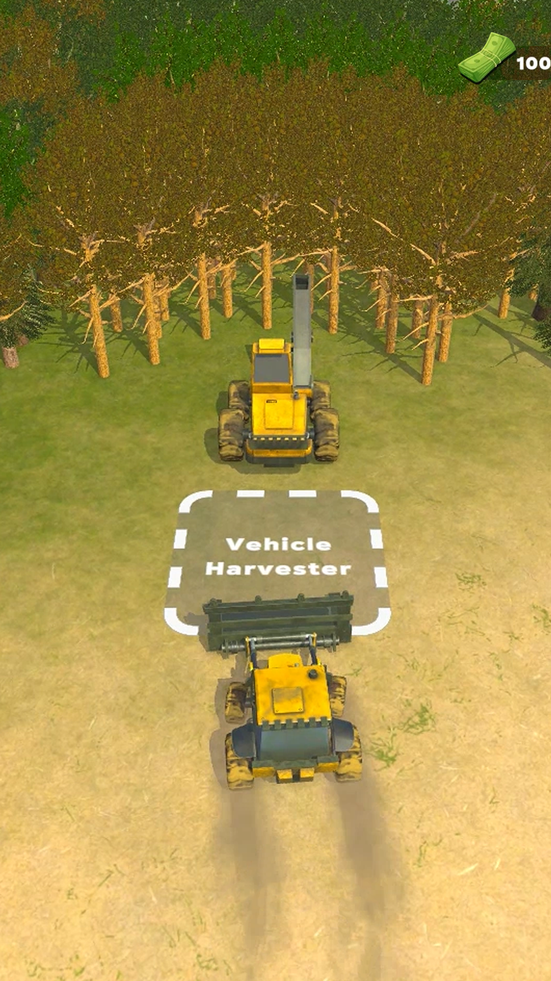 Скриншот игры Mega Harvester: Lumber Factory