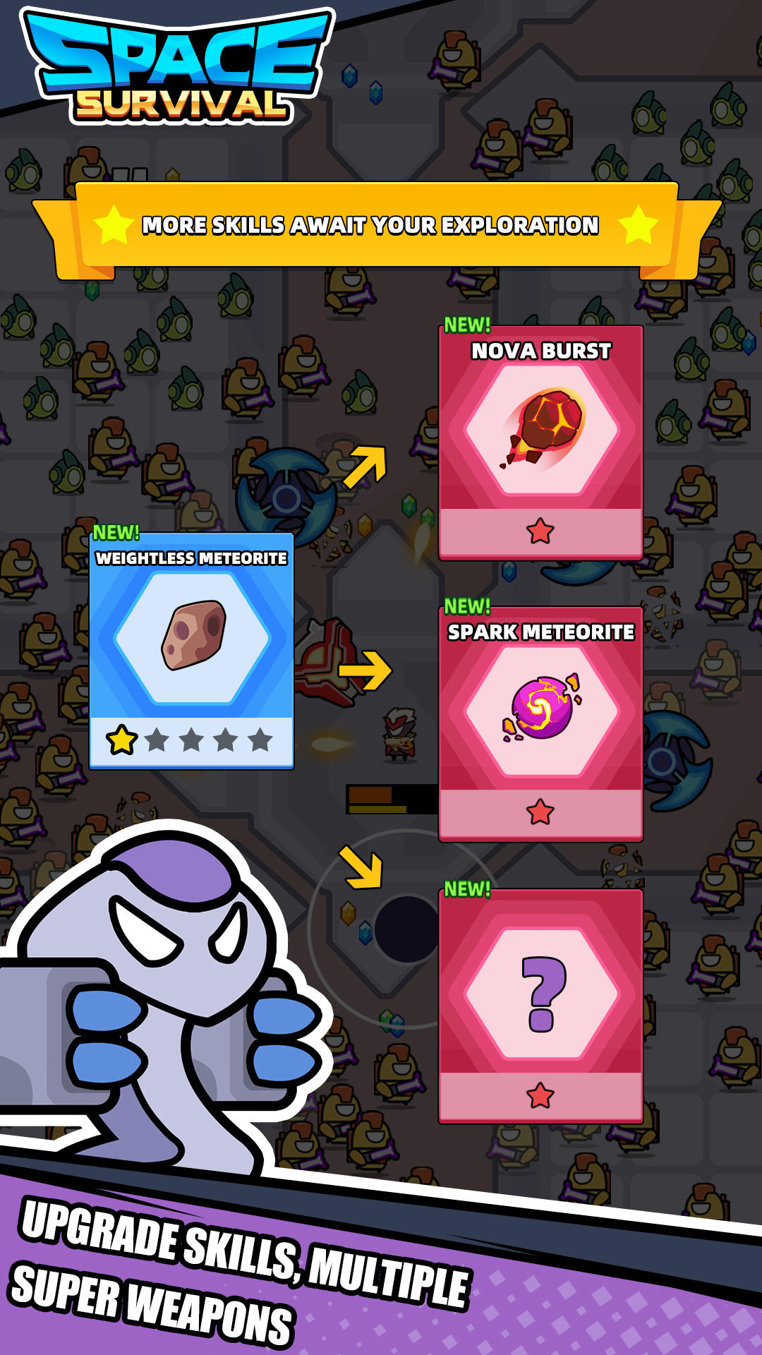 Screenshot 3 of Space Survival.io  