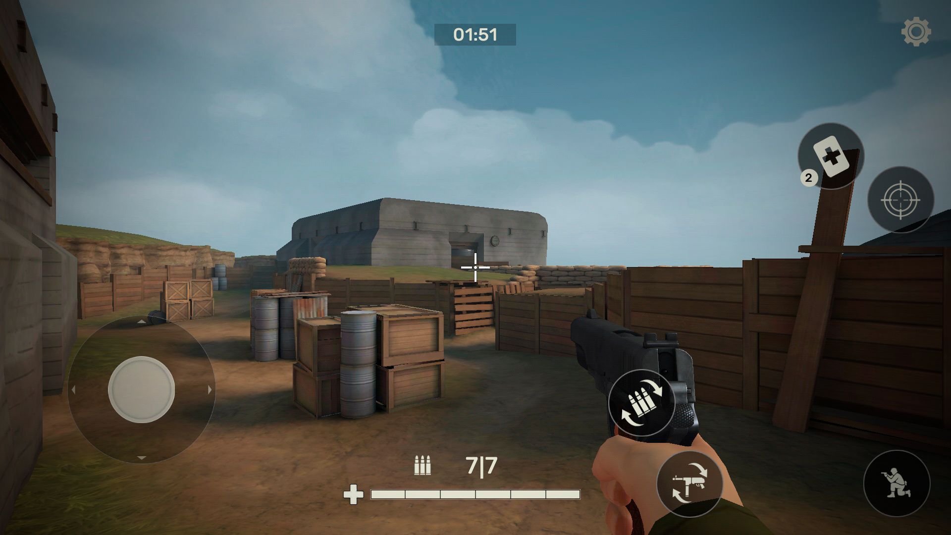 Screenshot of Frontline Guard