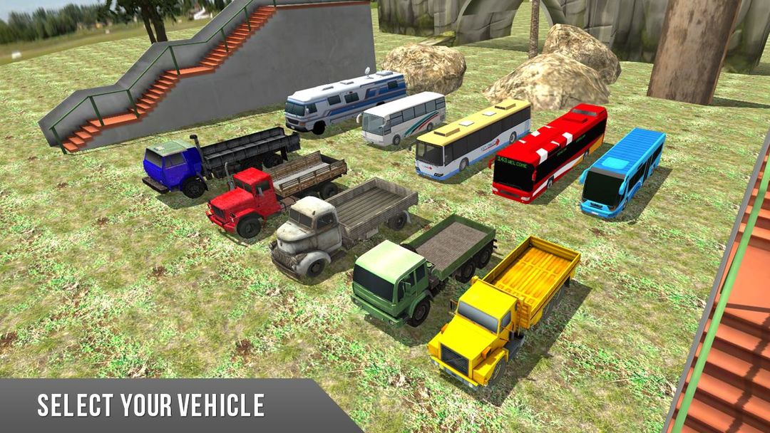 Truck Vs Bus Racing screenshot game