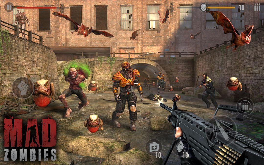 Mad Zombie: 殭屍遊戲截圖