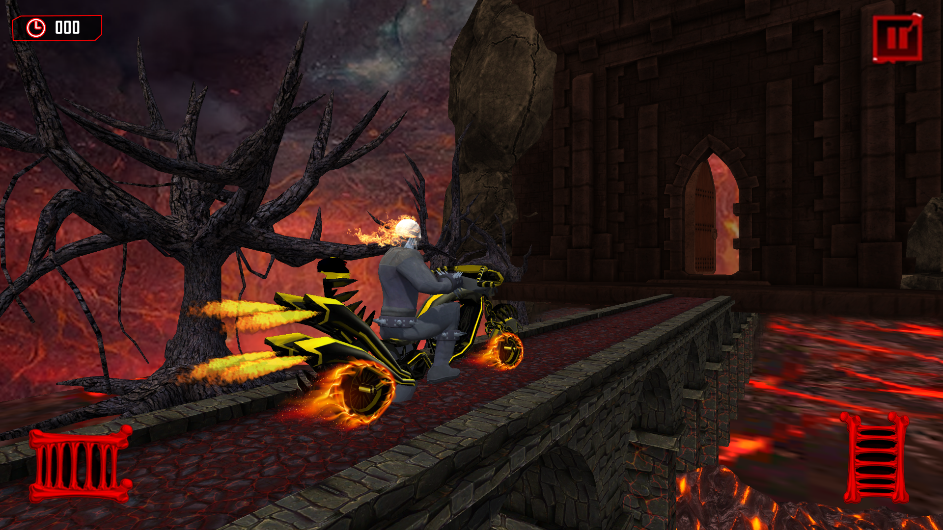 Real Ghost Bike Rider Games 3D Game Screenshot