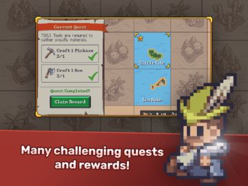 Tap Craft: 開采生存模擬游戲 遊戲截圖